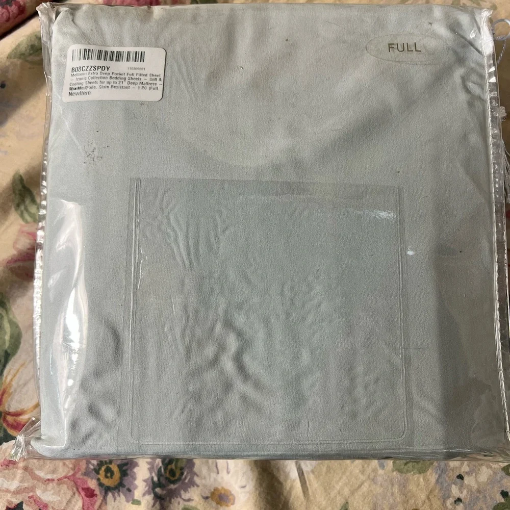 Light Green Full deep pocket bottom Bedding Sheet